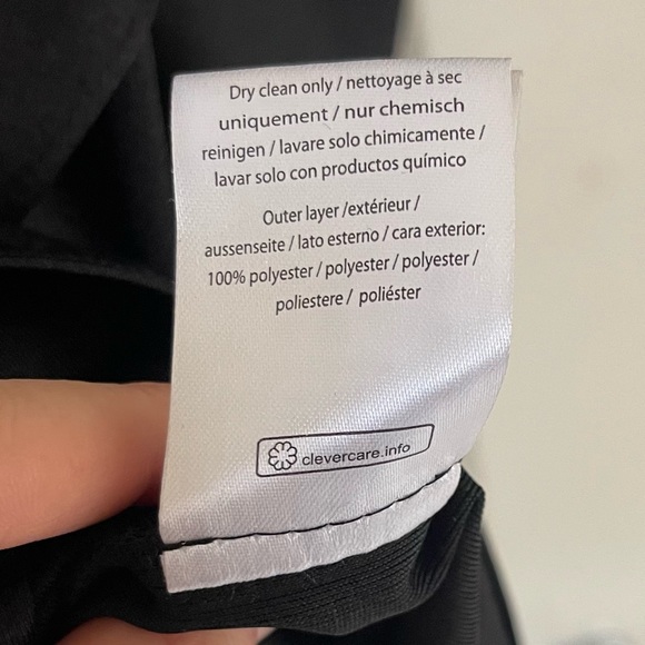 Rotate Birger Christensen Black Puff Sleeve Mini Dress - Picture 6 of 9